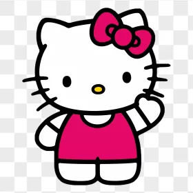Hello Kitty Waving Pink Dress