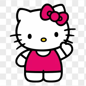 Hello Kitty Waving Pink Dress