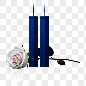 Navy Twin Towers White Rose Memorial