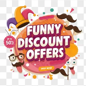 Jester Hat Mustaches Funny Discount Offers