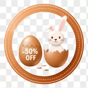 Easter Bunny Hatching Bronze Egg Sale